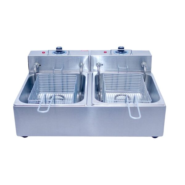 Imagem da Fritadeira Elétrica 2 Cubas 6 Litros