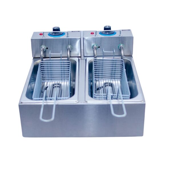 Imagem da Fritadeira Elétrica 2 Cubas 6 Litros